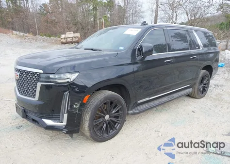 2021 Cadillac Escalade Esv 4Wd Luxury из США, поврежденный, VIN 1GYS4JKL3MR405744